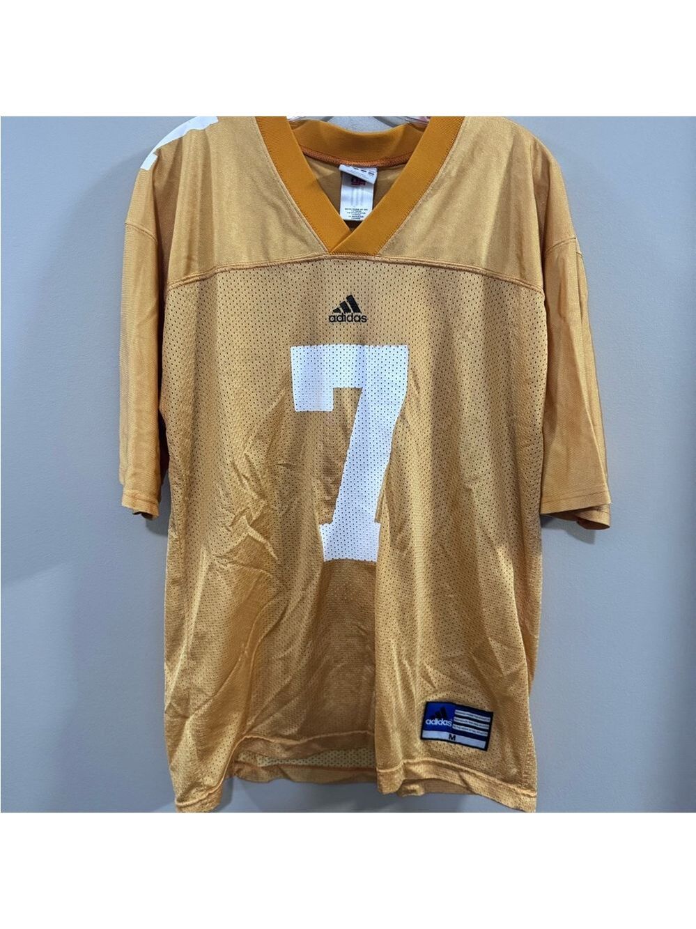 Rare Vintage Adidas University of Tennessee Volunteers football jersey. #7